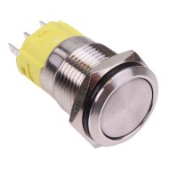 On-On Latching 16mm Vandal Push Button Switch SPDT On-On Latching 16mm Vandal Push Button Switch SPDT