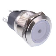 Red LED Latching 22mm Vandal Push Button Switch DPDT 12V Red LED Latching 22mm Vandal Push Button Switch DPDT 12V