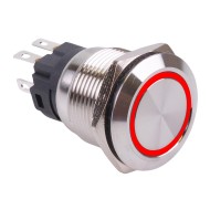 RGB Latching 19mm Vandal Resistant Push Button Switch 12V SPDT RGB Latching 19mm Vandal Resistant Push Button Switch 12V SPDT