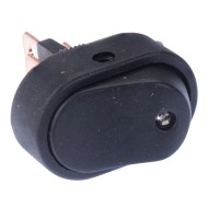 Blue LED Oblong On-Off Rocker Switch SPST 20A 12V Blue LED Oblong On-Off Rocker Switch SPST 20A 12V