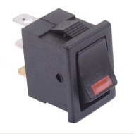 Red 12V illuminated Rectangle Rocker Switch SPST 15A Red 12V illuminated Rectangle Rocker Switch SPST 15A