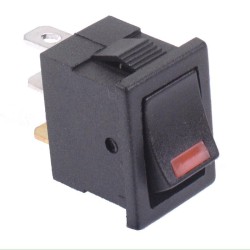 Red 12V illuminated Rectangle Rocker Switch SPST 15A Red 12V illuminated Rectangle Rocker Switch SPST 15A