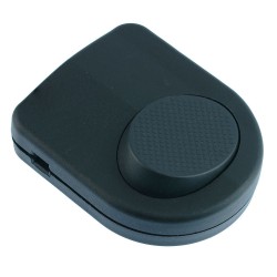 Black Inline Foot Rocker Cord Switch 2.5A Black Inline Foot Rocker Cord Switch 2.5A