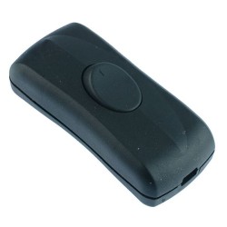 Black Inline Rocker Cord Switch 1A 250VAC Black Inline Rocker Cord Switch 1A 250VAC