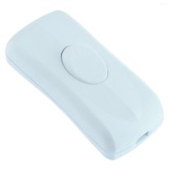 White Inline Rocker Cord Switch 1A 250VAC White Inline Rocker Cord Switch 1A 250VAC