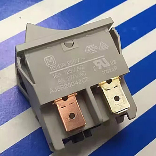Panasonic AJ8R2004ZCF boar-shaped ROCKER SWITCH from Japan, with two Settings Panasonic AJ8R2004ZCF boar-shaped ROCKER SWITCH from Japan, with two Settings