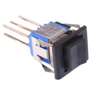 Black On-On-On PCB Rocker Switch DPDT 4A 30VDC 7144CT2RABX837  Black On-On-On PCB Rocker Switch DPDT 4A 30VDC 7144CT2RABX837