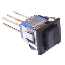 Black On-On-On PCB Rocker Switch DPDT 4A 30VDC 7144CT2RABX837  Black On-On-On PCB Rocker Switch DPDT 4A 30VDC 7144CT2RABX837