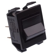 Russenberger On-Off Black Rectangle Rocker Switch DPST 15A 1610B5NN  Russenberger On-Off Black Rectangle Rocker Switch DPST 15A 1610B5NN