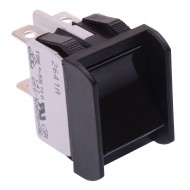 Black Guard On-Off Industrial Rocker Switch DPST 16A 2641LP/2A232000L0  Black Guard On-Off Industrial Rocker Switch DPST 16A 2641LP/2A232000L0