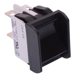 Black Guard On-Off Industrial Rocker Switch DPST 16A 2641LP/2A232000L0  Black Guard On-Off Industrial Rocker Switch DPST 16A 2641LP/2A232000L0