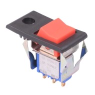 On-On Red Rocker Switch Snap-In SPDT 7636ADUL+U736+U1212  On-On Red Rocker Switch Snap-In SPDT 7636ADUL+U736+U1212