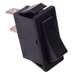 Black Off-(On) Momentary Rocker Switch 30 x 11mm SPST 16A Black Off-(On) Momentary Rocker Switch 30 x 11mm SPST 16A