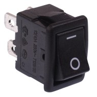 Black On-Off Rectangle Rocker Switch 19.2 x 13mm DPST 10A Black On-Off Rectangle Rocker Switch 19.2 x 13mm DPST 10A