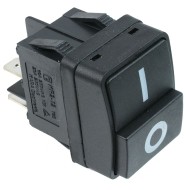 Black On-Off Rocker Switch DPST 16A 250VAC Black On-Off Rocker Switch DPST 16A 250VAC