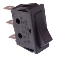 Black On-On Rocker Switch 30 x 11mm SPDT 16A 250VAC Black On-On Rocker Switch 30 x 11mm SPDT 16A 250VAC