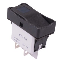 On-Off Green 220V Power Rocker Switch SPST IP65 KG412A2XSA26X3  On-Off Green 220V Power Rocker Switch SPST IP65 KG412A2XSA26X3