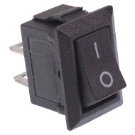 Mini Black On-Off Rectangle Rocker Switch SPST Mini Black On-Off Rectangle Rocker Switch SPST