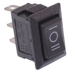 Miniature On-Off-On Rectangle Rocker Switch SPDT Miniature On-Off-On Rectangle Rocker Switch SPDT