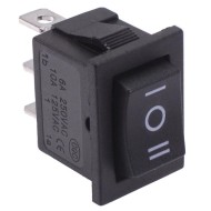 (On)-Off-(On) Momentary Rectangle Rocker Switch SPDT (On)-Off-(On) Momentary Rectangle Rocker Switch SPDT