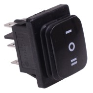 (On)-Off-(On) Momentary Waterproof Rocker Switch DPDT 15A 250VAC (On)-Off-(On) Momentary Waterproof Rocker Switch DPDT 15A 250VAC