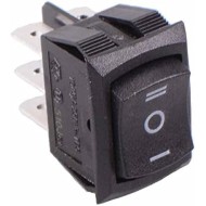 On-Off-On Rectangle Rocker Switch DPDT 10A On-Off-On Rectangle Rocker Switch DPDT 10A