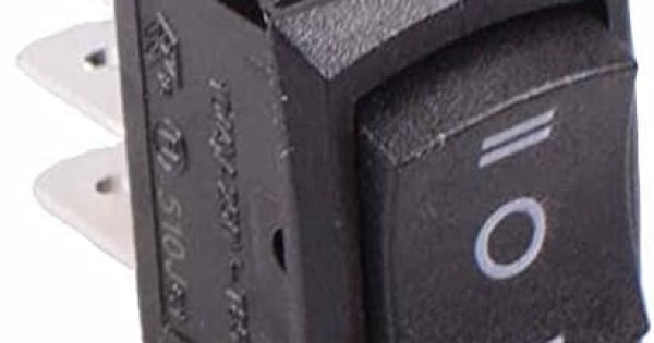 Rectangular Rocker Switch A320 On-Off-On Rectangle Rocker Switch DPDT 10A