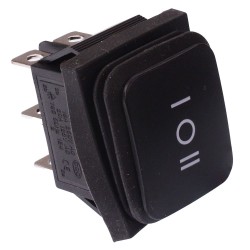 On-Off-On Waterproof Rocker Switch 20A DPDT IP67 On-Off-On Waterproof Rocker Switch 20A DPDT IP67