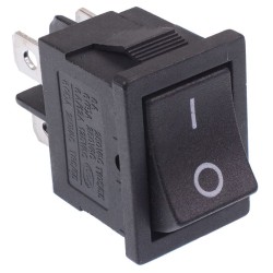 Off-(On) Momentary Rectangle Rocker Switch DPST Off-(On) Momentary Rectangle Rocker Switch DPST