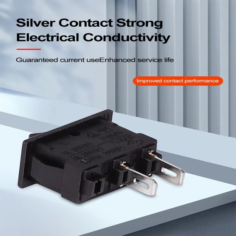 Rectangle Rocker Switches 2-Pin UL Certified Momentary On-Off-On Rocker ...