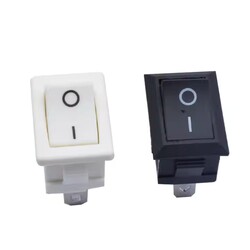Rectangle Rocker Switches T85 3 Pin Rocker on off Switch Black White 6A 250V 10A 125V Rectangle Rocker Switches T85 3 Pin Rocker on off Switch Black White 6A 250V 10A 125V