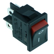 Red Rectangle Visi On Rocker Switch DPST R13-73A2-02 Red Rectangle Visi On Rocker Switch DPST R13-73A2-02