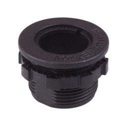 Black 20mm Circular Rocker Switch Housing Black 20mm Circular Rocker Switch Housing