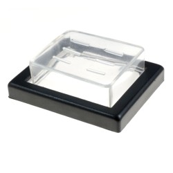 Large Rectangle Transparent Rocker Switch Cover