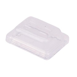 Transparent Rectangle Rocker Switch Sealing Boot Cover U7720  Transparent Rectangle Rocker Switch Sealing Boot Cover U7720