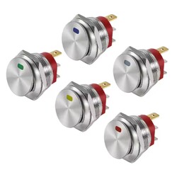 20A Illuminated Electric Rocker Switches on off Metal Switch for Boats