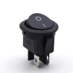 High Quality KCD1-2 6A 10A Series Round Rocker Switches on OFF Switch With 4 Pin