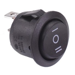 On-Off-(On) Momentary Round Rocker Switch SPDT On-Off-(On) Momentary Round Rocker Switch SPDT