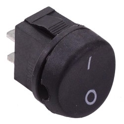 On-Off Round Rocker Switch SPST On-Off Round Rocker Switch SPST