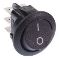 On-On Round Rocker Switch DPDT 10A On-On Round Rocker Switch DPDT 10A