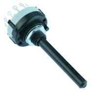 CK1040 6 Position 2 Pole MBB Rotary Switch 150mA 250V CK1040 6 Position 2 Pole MBB Rotary Switch 150mA 250V