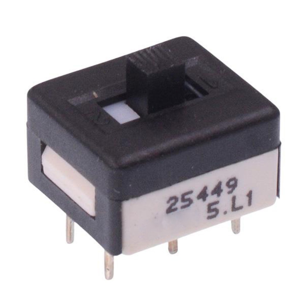 25449NAH On-Off-On Professional PCB Slide Switch High Actuator DPDT