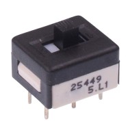 25449NAH On-Off-On Professional PCB Slide Switch High Actuator DPDT