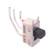 GH36WW10001 Right Angle Vertical On-On Slide Switch SPDT 3A 30VDC GH36WW10001 Right Angle Vertical On-On Slide Switch SPDT 3A 30VDC
