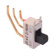 GH36WW20001 Right Angle Vertical On-On Slide Switch SPDT 3A 30VDC GH36WW20001 Right Angle Vertical On-On Slide Switch SPDT 3A 30VDC
