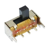 Mini On-On Horizontal PCB Slide Switch SPDT 0.5A 50VDC Mini On-On Horizontal PCB Slide Switch SPDT 0.5A 50VDC