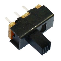 Mini On-On PCB Slide Switch SPDT 0.5A 36VDC Mini On-On PCB Slide Switch SPDT 0.5A 36VDC