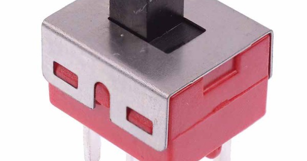 On-On Mini PCB Slide Switch DPDT 5A