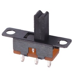 On-On Ultra-Miniature Slide Switch SPDT 1A 50VDC On-On Ultra-Miniature Slide Switch SPDT 1A 50VDC