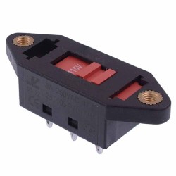 On-On Voltage Selector Slide Switch DPDT 6A On-On Voltage Selector Slide Switch DPDT 6A